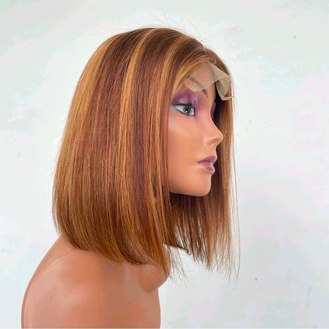 Glueless Bob 5×5 Highlight Wig