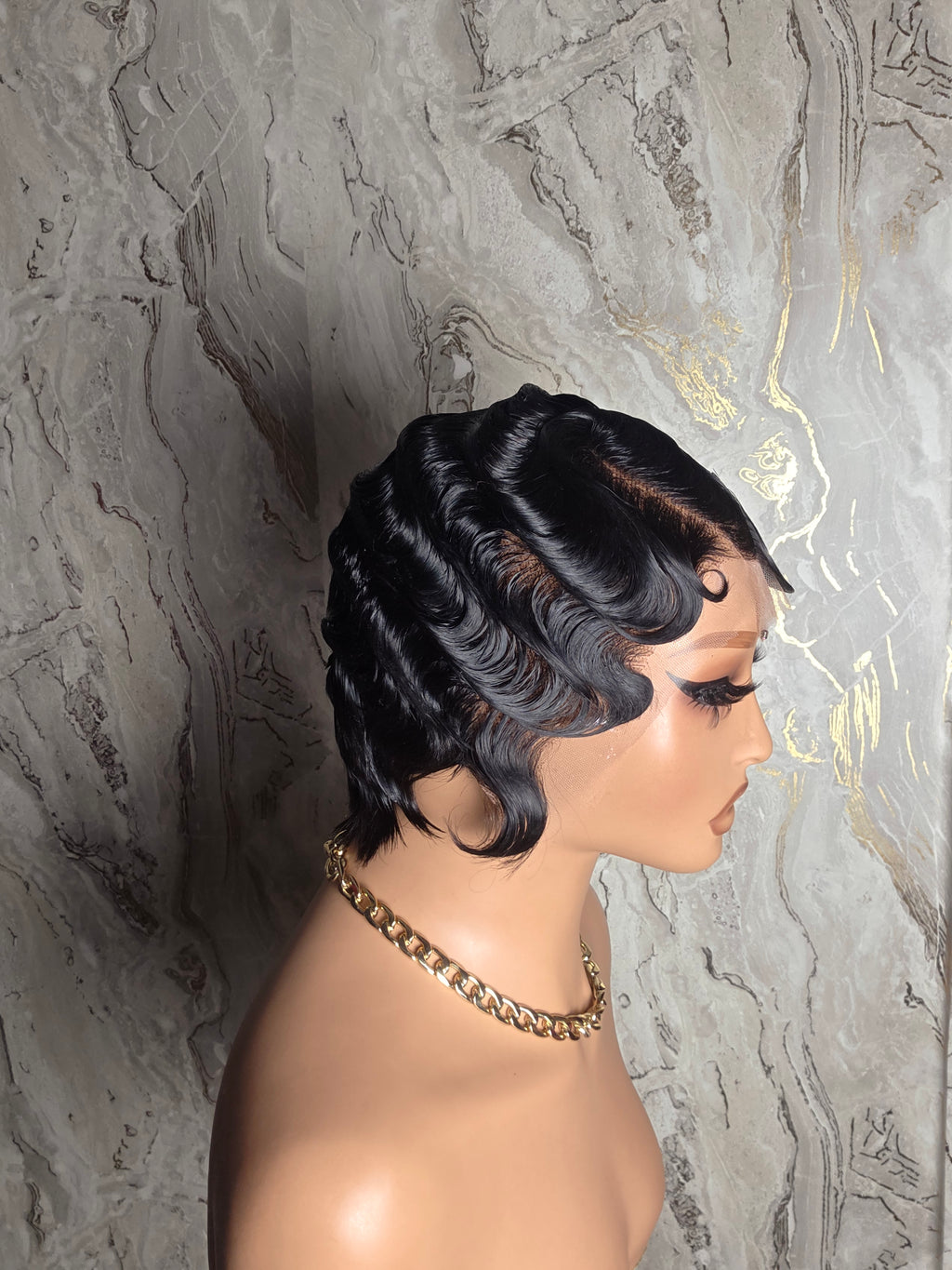 FINGER WAVE 13×4 Glueless Wig