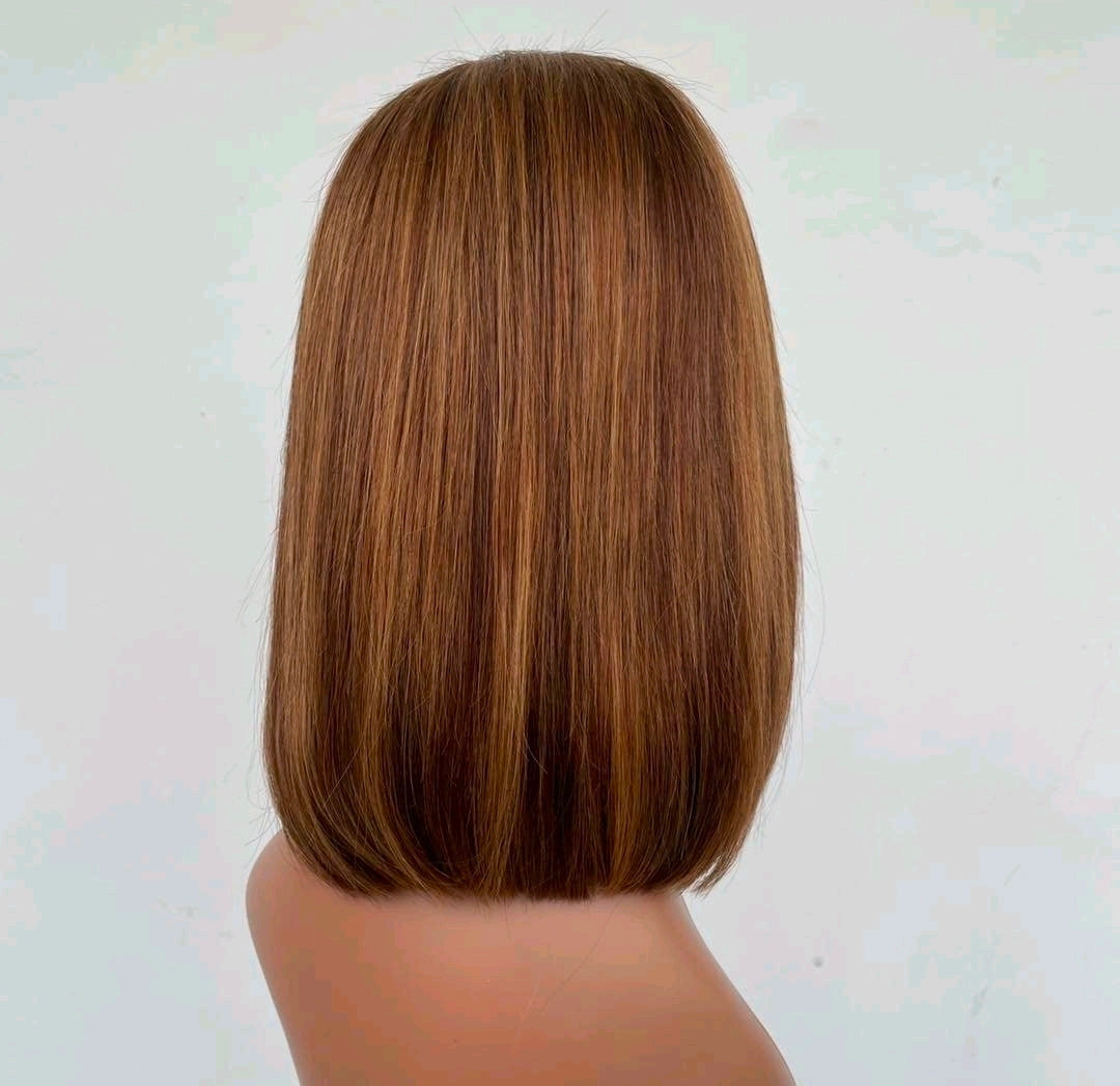Glueless Bob 5×5 Highlight Wig