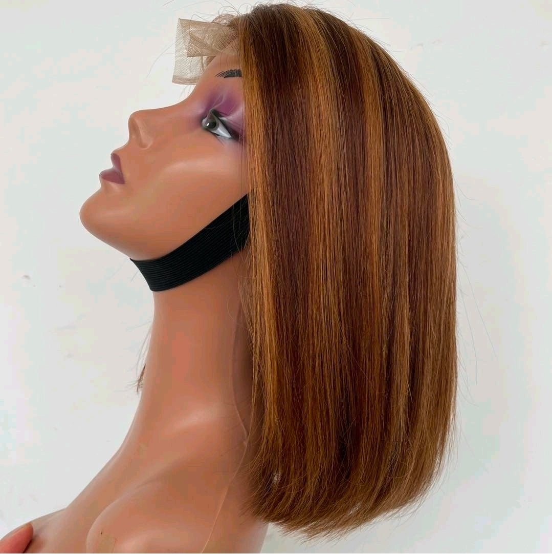 Glueless Bob 5×5 Highlight Wig