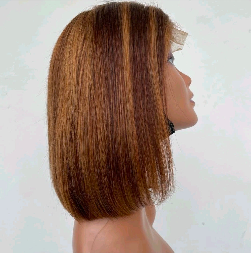 Glueless Bob 5×5 Highlight Wig